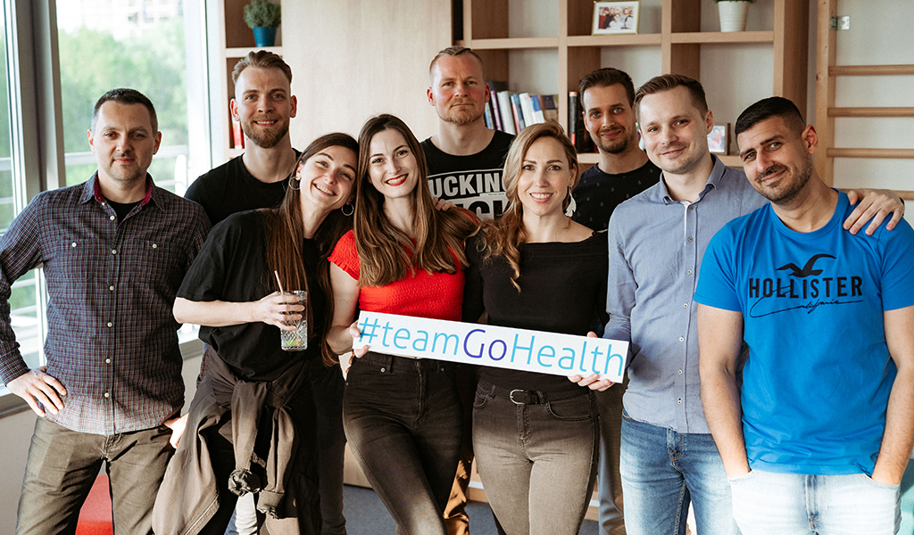 GoHealth's Operation team posing for a photo